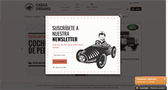 Desktop Screenshot of cochesdepedales.com